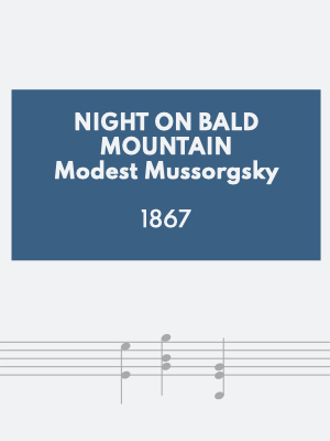 Modest Mussorgsky