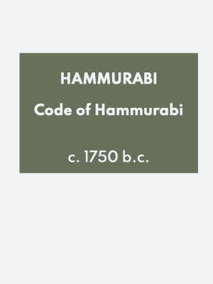 Hammurabi