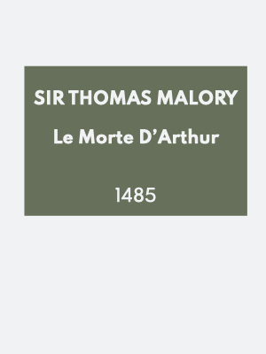 morte d arthur tennyson summary