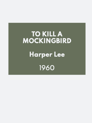 To Kill a Mockingbird  National Endowment for the Arts