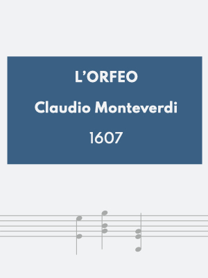 Claudio Monteverdi