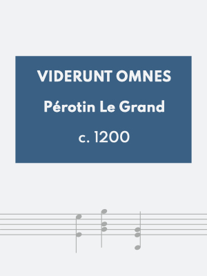 Pérotin  Le Grand